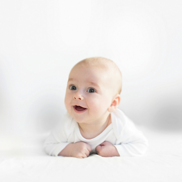 Petite&Mars - Cearceaf elastic impermeabil, Pentru patut co-sleeper, Din bumbac, 84x50 cm, 0 luni+, Alb [5]