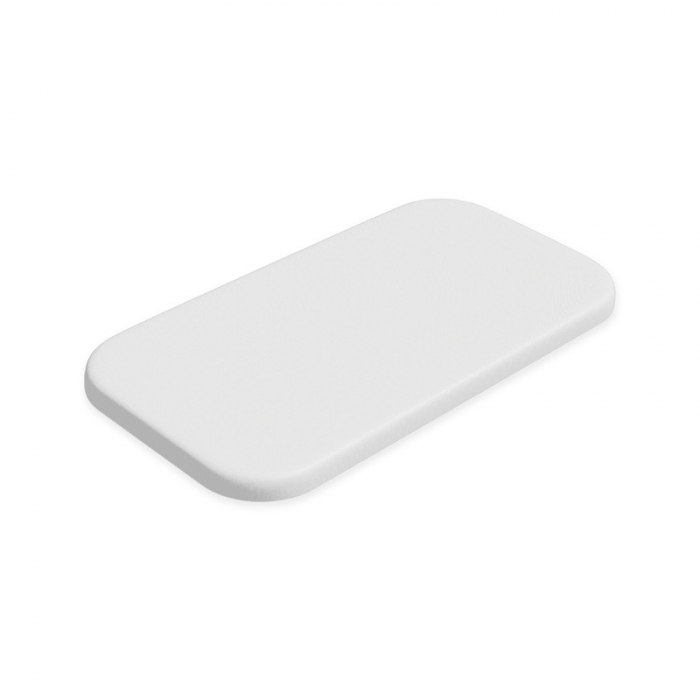 Petite&Mars - Cearceaf elastic impermeabil, Pentru patut co-sleeper, Din bumbac, 84x50 cm, 0 luni+, Alb [2]