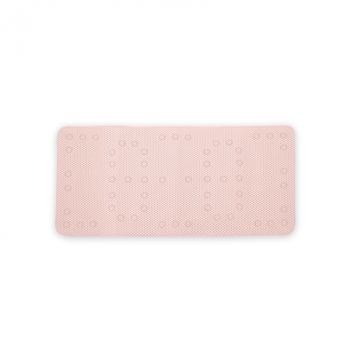 Petite&Mars - Covoras XXL de baie antialunecare cu ventuze Harry, Dreptunghiular, Antiderapant, 91x43 cm, Roz [3]
