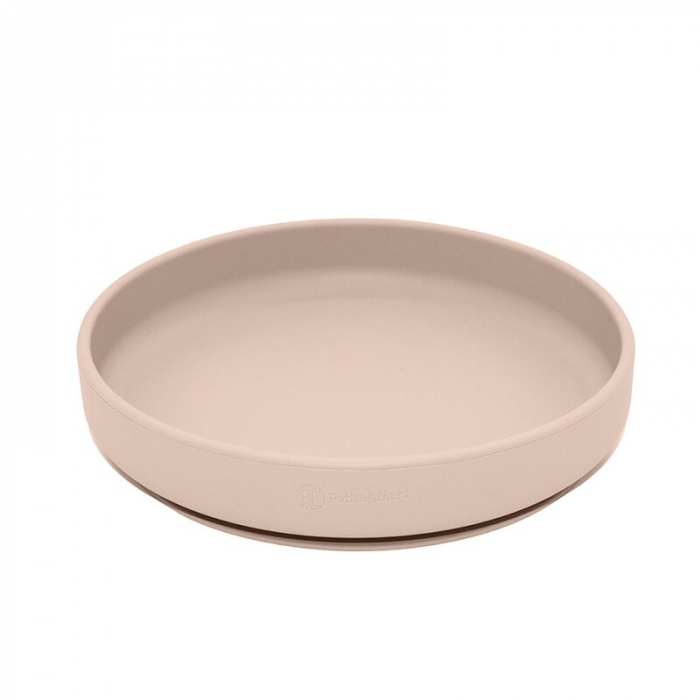 Petite&Mars - Farfurie din silicon fara BPA, Cu ventuza, TAKE&MATCH, 6 luni+, 400 ml, Bej [3]