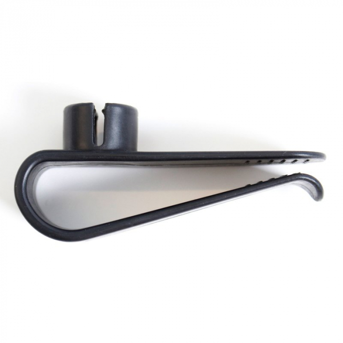 Petite&Mars - Oglinda auto retrovizoare rotativa 360 Oskar, Cu montare pe parbriz si la parasolare, 10 x 7 cm, Negru [4]