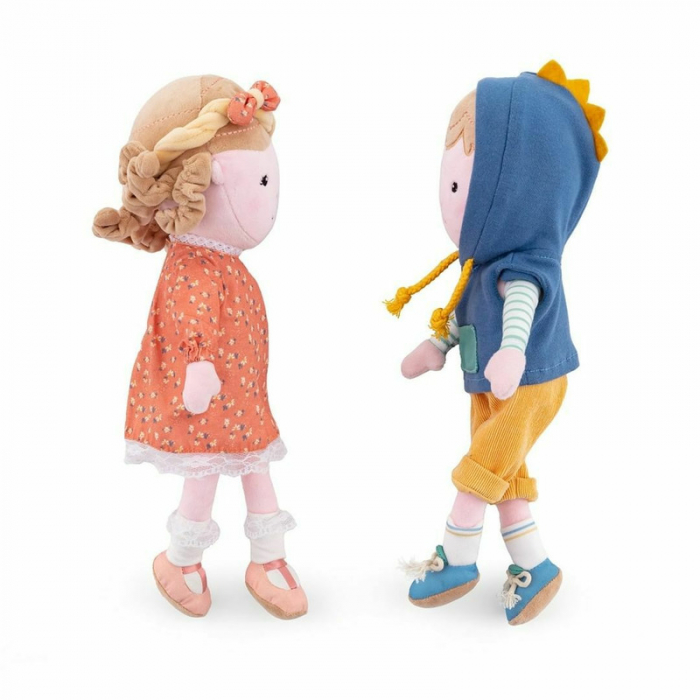 Petite&Mars - Papusa Max 14 x 34 cm, 0 luni, 35 cm, Albastru [4]