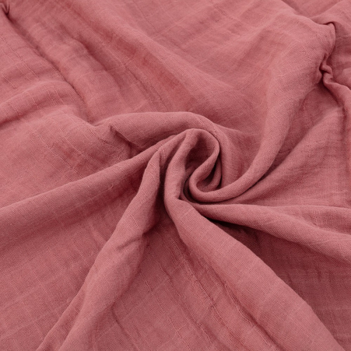 Petite&Mars - Set 2 scutece din muselina de bambus Misty Rose Rainbow, Hipoalergenice, Dimensiuni mari 120 x 120 cm, Certificate Oeko Tex Standard 100, Multicolor [4]