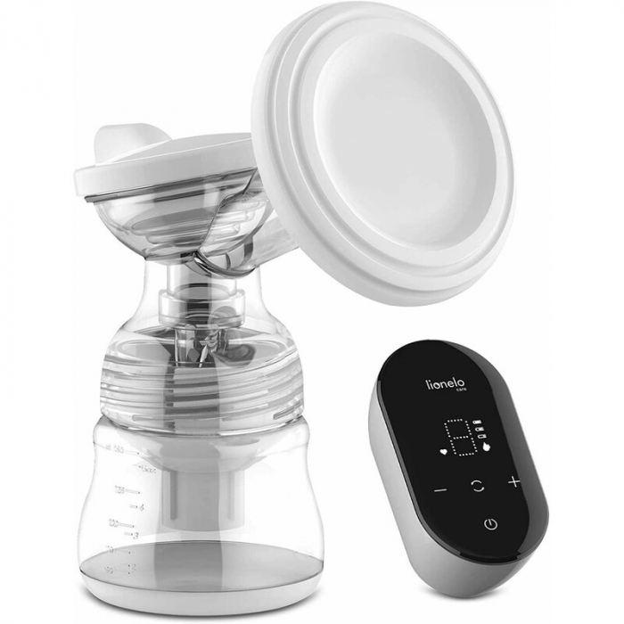 Pompa de san Fidi Go, Functie de masaj, Autonomie pana la 90 min, Afisaj LED, Cu accesorii, Gri Pal [2]