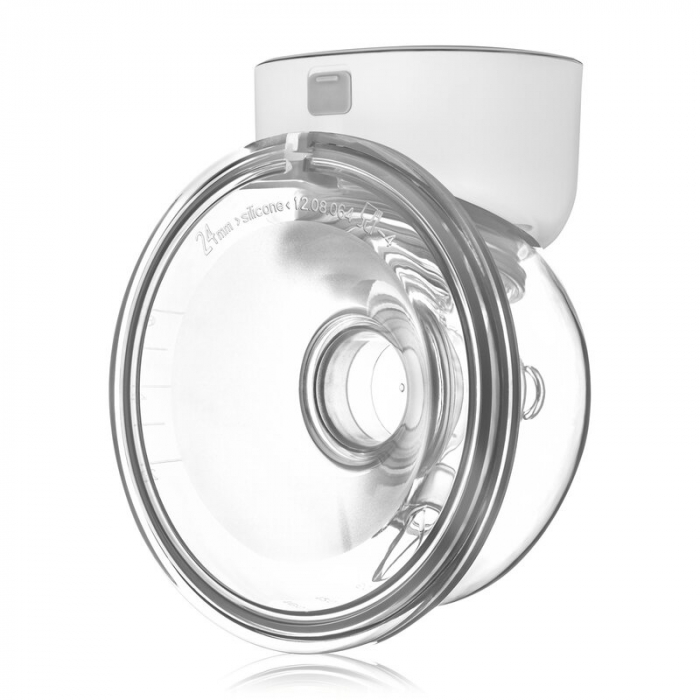Pompa de san, Lionelo, Fidi Free Simple, Portabila, Cu accesorii, Hands-free, 9 functii de masaj, Functie de pauza, Capacitate 180 ml, Alb [6]