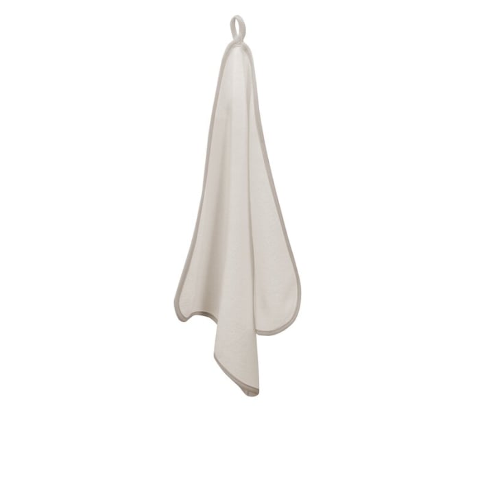 Prosopel copii, Qmini, Dimensiune 40x40cm, Din tricot termo-terry din bambus, Materiale certificate Oeko Tex Standard 100, Beige [1]