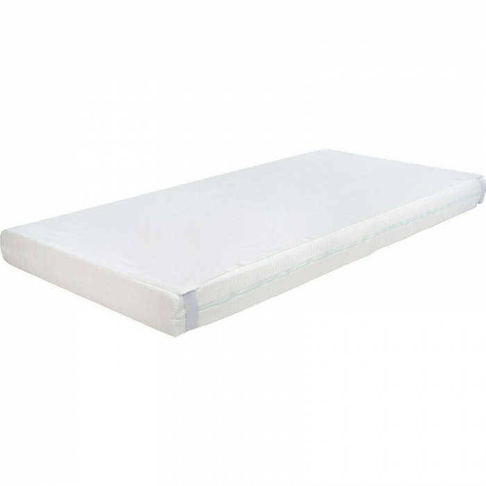 Protectie saltea, Bubaba, Impermeabila, Pentru patut de dimensiunea 200x90 cm, Din poliuretan, Spalare la 95 grade, 0 luni+, White [2]