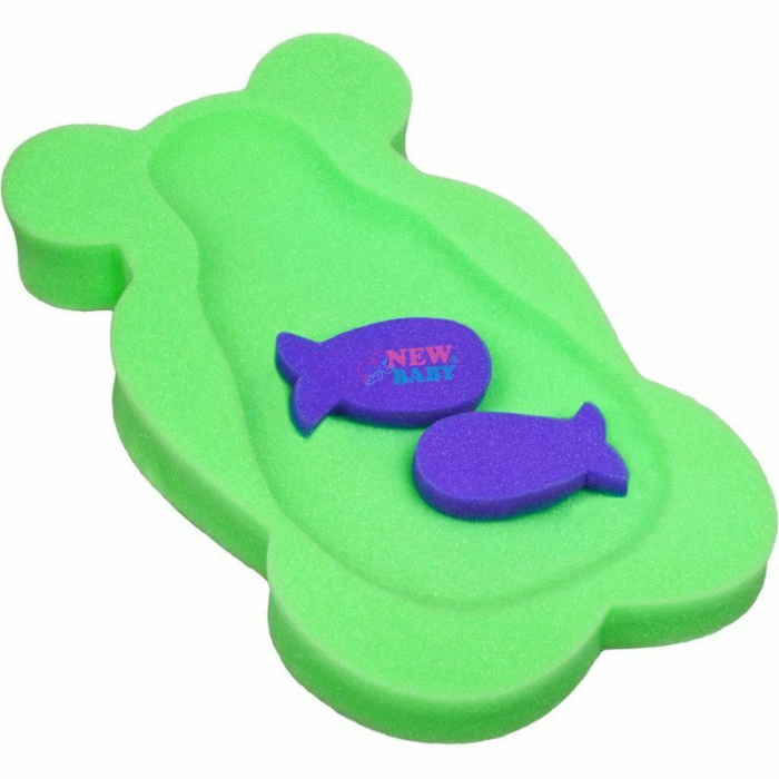 Reductor din burete, Pentru baie, Lungime 58 cm, New Baby, Maxi Green [1]
