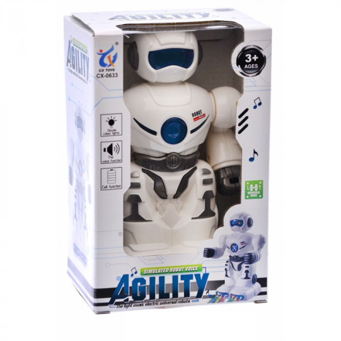 Robot Agility cu lumini si sunete, care merge si se roteste la 360° [2]