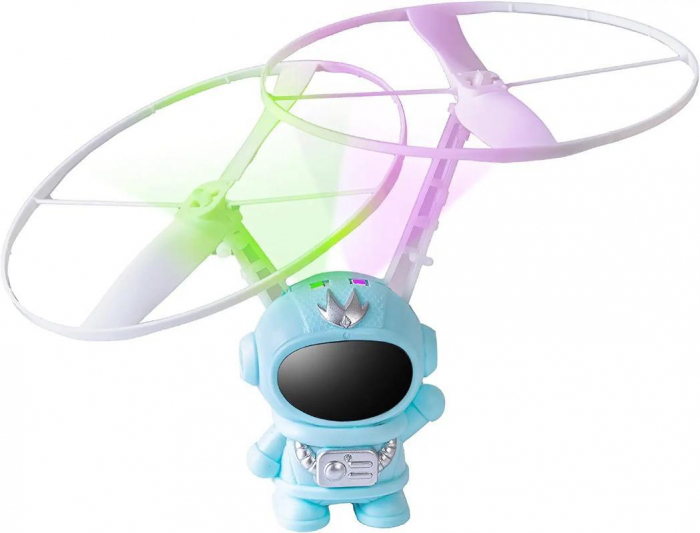 Robot zburator, Spaceman, incarcare USB diverse culori [2]