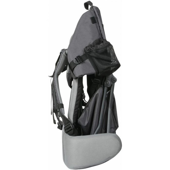 Rucsac pentru transportul copiilor, Cu acoperis, Cu multiple compartimente, Mount, FreeON, 87.5 x 38 x 77 cm, Conform cu standardul european de securitate EN 13209-1:2022, Grey [17]