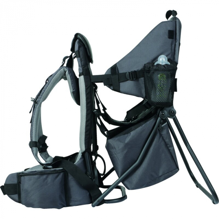 Rucsac pentru transportul copiilor, Cu acoperis, Cu multiple compartimente, Mount, FreeON, 87.5 x 38 x 77 cm, Conform cu standardul european de securitate EN 13209-1:2022, Grey [11]