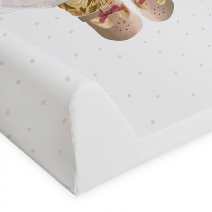 Saltea de infasat, Ceba Baby, Confort, 50x70 cm, Atasabila la patut, Fara BPA, 0 luni+, Fluffy Puffy Poly [3]