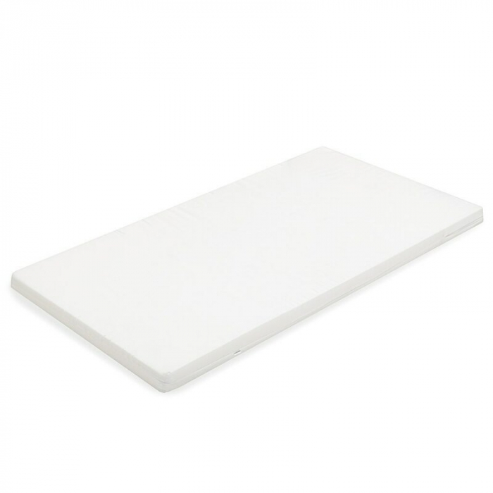 Saltea patut bebe, New Baby, Basic, Din spuma, Cu husa detasabila, 120x60x5 cm, 0 luni+, White [1]