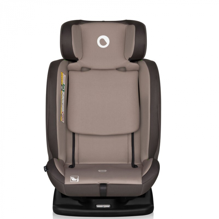 Scaun auto, Lionelo, Aart i-Size, Cu spatar inclinabil in 4 pozitii, Cu tetiera reglabila in 13 pozitii, 0-36 Kg, 40-150 cm, Cu centura siguranta in 3 puncte, Conform cu ECE R129/03, Bej [6]