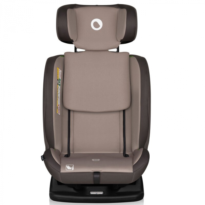 Scaun auto, Lionelo, Aart i-Size, Cu spatar inclinabil in 4 pozitii, Cu tetiera reglabila in 13 pozitii, 0-36 Kg, 40-150 cm, Cu centura siguranta in 3 puncte, Conform cu ECE R129/03, Bej [7]