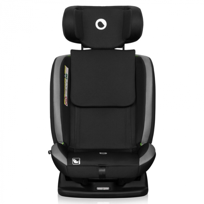 Scaun auto, Lionelo, Aart i-Size, Cu spatar inclinabil in 4 pozitii, Cu tetiera reglabila in 13 pozitii, 0-36 Kg, 40-150 cm, Cu centura siguranta in 3 puncte, Conform cu ECE R129/03, Gri [8]