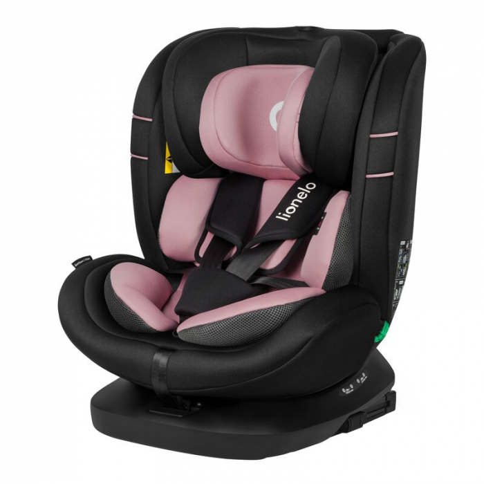 Scaun auto, Lionelo, Bastiaan i-Size, 4 in 1, Protectie laterala, Cu spatar inclinabil in 4 pozitii, Cu tetiera reglabila in 7 pozitii, Rotire 360 grade, Top Tether, 0-36 Kg, 40-150 cm, Cu Isofix, Con [1]