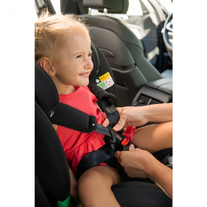 Scaun auto, Lionelo, i-Size Braam, 0-36 Kg, 40-150 cm, Cu isofix si picior de fixare, Protectie laterala, Rotire 360 grade, Ajustare spatar in 5 pozitii, Tetiera reglabila in 14 trepte, Conform cu sta [63]