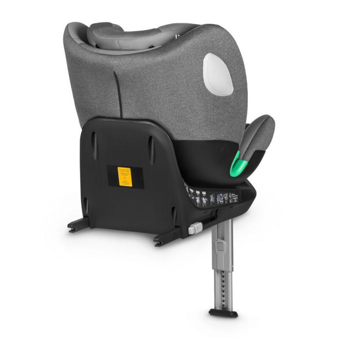 Scaun auto, Lionelo, i-Size Braam, 0-36 Kg, 40-150 cm, Cu isofix si picior de fixare, Protectie laterala, Rotire 360 grade, Ajustare spatar in 5 pozitii, Tetiera reglabila in 14 trepte, Conform cu sta [16]