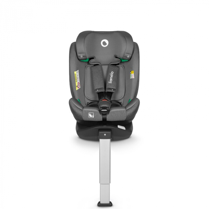 Scaun auto, Lionelo, i-Size Braam, 0-36 Kg, 40-150 cm, Cu isofix si picior de fixare, Protectie laterala, Rotire 360 grade, Ajustare spatar in 5 pozitii, Tetiera reglabila in 14 trepte, Conform cu sta [6]