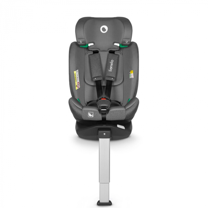 Scaun auto, Lionelo, i-Size Braam, 0-36 Kg, 40-150 cm, Cu isofix si picior de fixare, Protectie laterala, Rotire 360 grade, Ajustare spatar in 5 pozitii, Tetiera reglabila in 14 trepte, Conform cu sta [7]