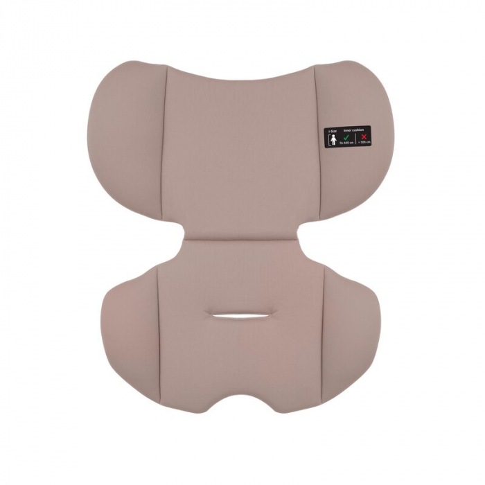 Scaun auto, Lionelo, Levi i-Size, Universal, Instalare FWF, Cu tetiera reglabila in 10 pozitii, Cu spatar detasabil, 76-150 cm, Conform cu R129, Bej [10]