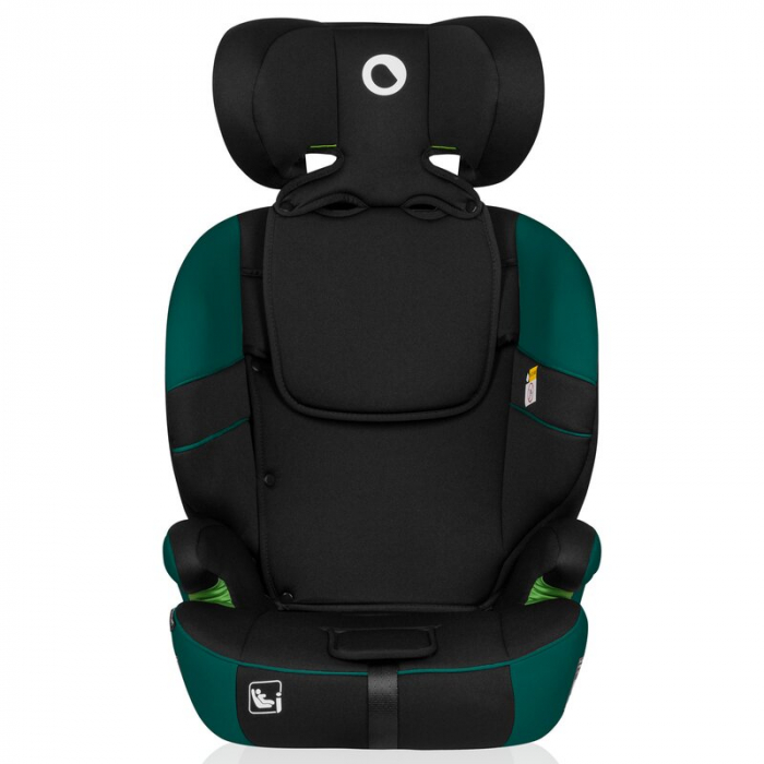 Scaun auto, Lionelo, Levi One i-Size, Universal, Instalare FWF, Cu tetiera reglabila in 10 pozitii, Cu spatar detasabil, 76-150 cm, Conform cu R129, Verde [3]