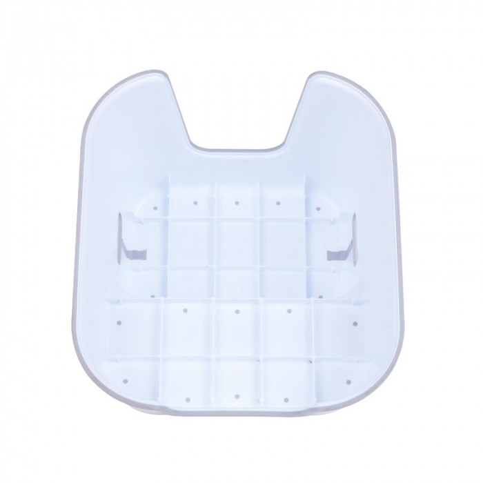 Scaunel Inaltator WC in Doua Trepte, Suprafata antiderapanta, FreeON, White & Grey [8]
