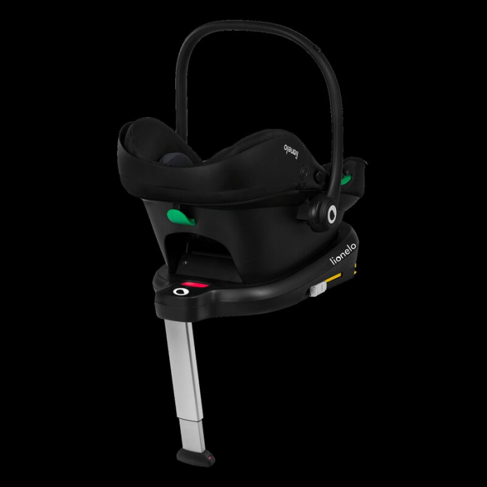 Scoica auto, Lionelo, i-Size Astrid, Include baza Isofix, 0-13 Kg, 40-87 cm, Cu maner si capotina reglabile, Cu protectie laterala avansata, Salteluta confortabila, Testat ADAC, Conform cu R129, Verde [25]