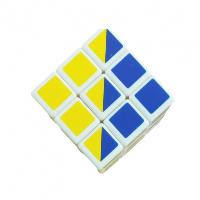 Set 2 cuburi RUBIK, Clasic si Bicolor, 3x3x3 [3]