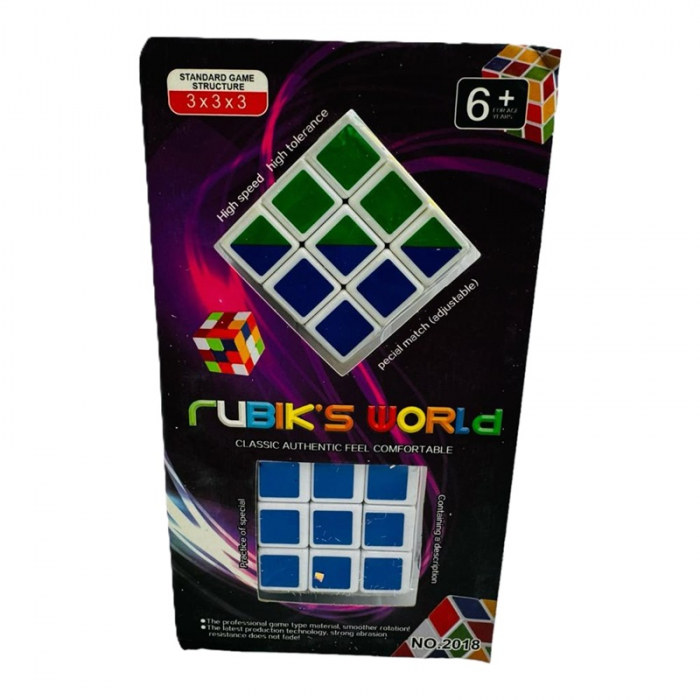 Set 2 cuburi RUBIK, Clasic si Bicolor, 3x3x3 [4]