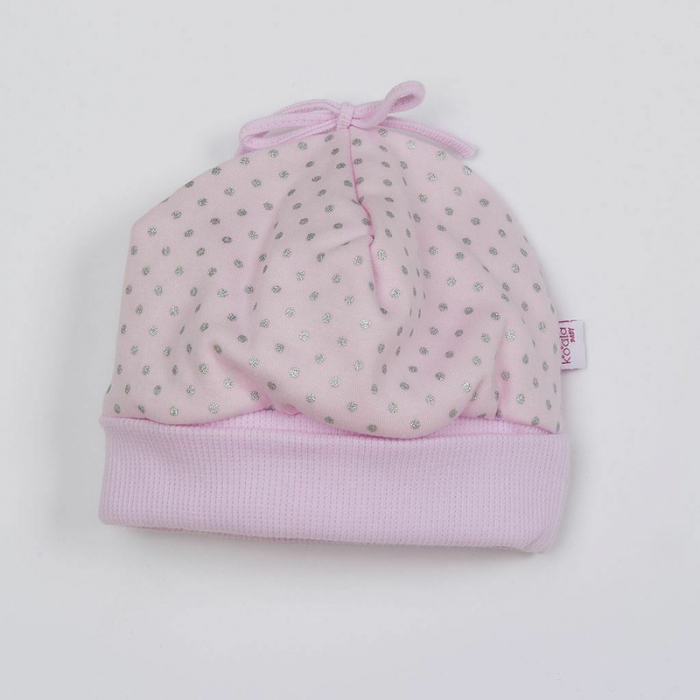 Set 4 piese, Salopeta fara maneci, jacheta, body cu maneca lunga, caciulita, Marime 56, Din bumbac 100%, New Baby, Angel Pink [3]