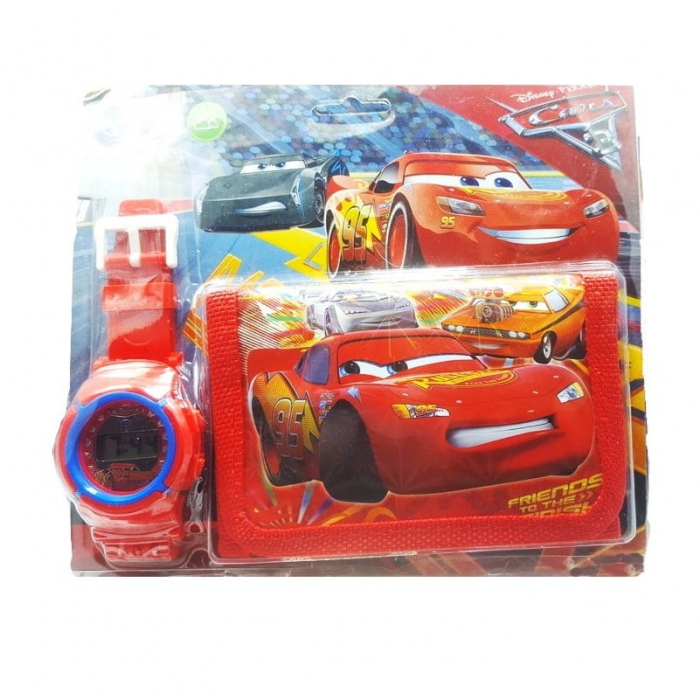 Set ceas electronic cu portofel diferite personaje [8]