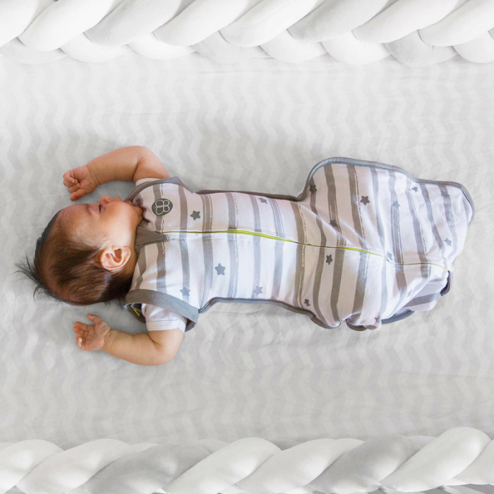Sistem de infasare 3 in 1, Sleep, Confortabil si sigur, Cu 3 pozitii ale bratelor, Medium, Pentru 6 - 8.5 Kg, Bbluv, Grey [14]