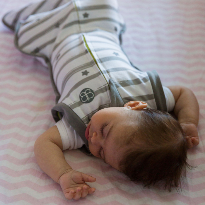 Sistem de infasare 3 in 1, Sleep, Confortabil si sigur, Cu 3 pozitii ale bratelor, Medium, Pentru 6 - 8.5 Kg, Bbluv, Grey [12]