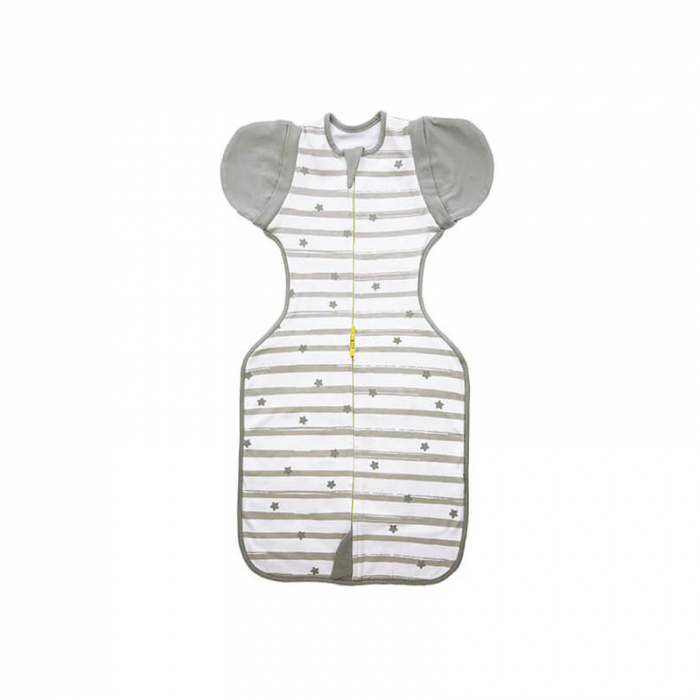 Sistem de infasare 3 in 1, Sleep, Confortabil si sigur, Cu 3 pozitii ale bratelor, Medium, Pentru 6 - 8.5 Kg, Bbluv, Grey [1]