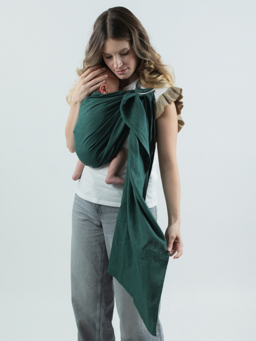 Sling cu Inele ISARA Evergreen Linen [1]