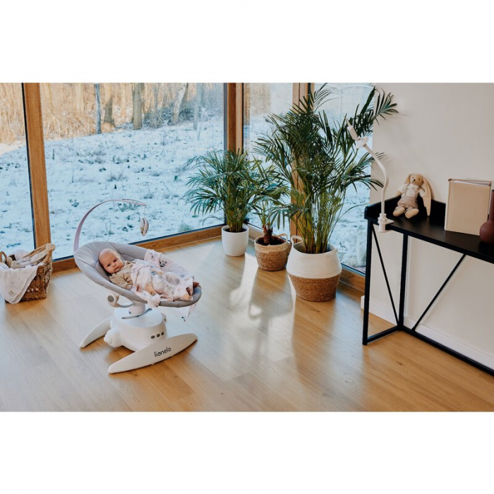 Suport pentru monitor, Lionelo, Flexi, Lungimea 56.5 cm , Flexibil, Compatibil cu Babyline 3.2, Babyline View, Babyline 8.2, Babyline 8.3, Alb [15]