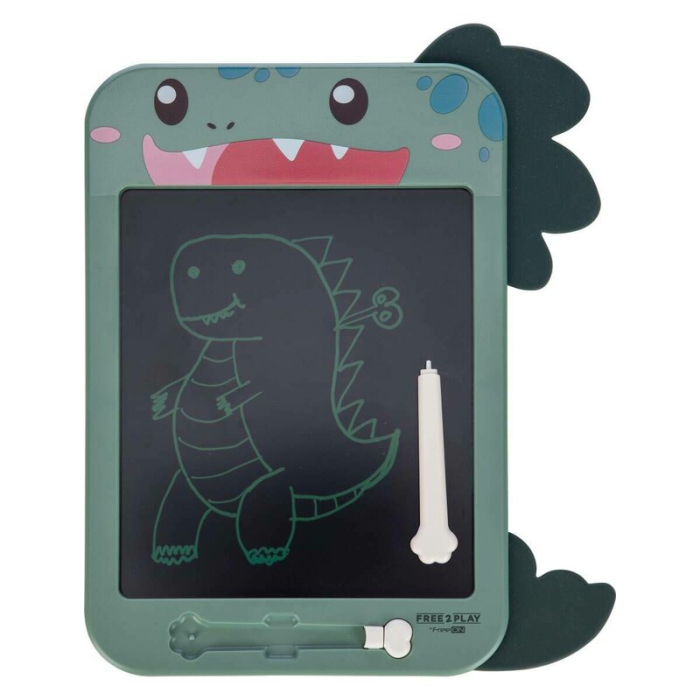 Tableta Grafica Digitala LCD pentru Scris si Desen, Free2Play, Ecran Mare 10.5 Inch, Dinozaur [1]