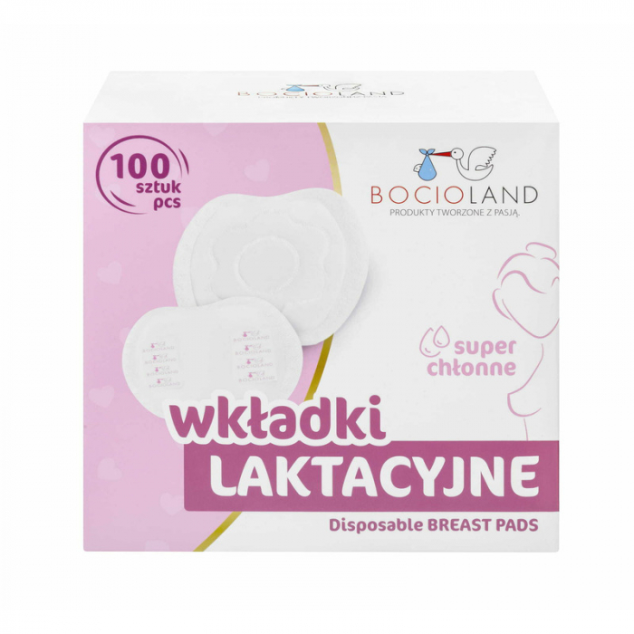 Tampoane pentru san, Set 100 bucati, Ambalate individual, Cu banda adeziva pentru o fixare usoara [5]