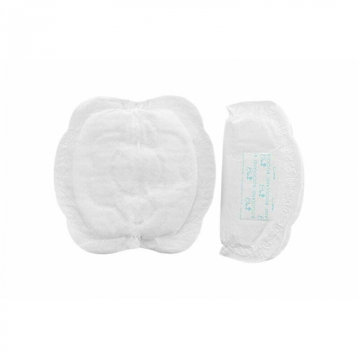 Tampoane pentru san, Set 100 bucati, Ambalate individual, Cu banda adeziva pentru o fixare usoara [2]