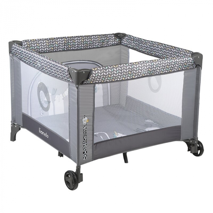 Tarc de joaca pliabil  Grey Scandi , 100 x 100 x 75 cm [1]