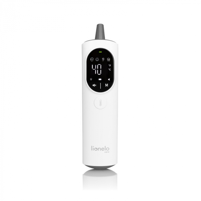 Termometru, Lionelo, FeverScan, Cu infrarosu, Fara contact, Rezultat ultrarapid, Potrivit si pentru alimente, Cu 4 moduri de functionare, Cu indicator LED si alarma sonora, Cu husa de depozitare [6]
