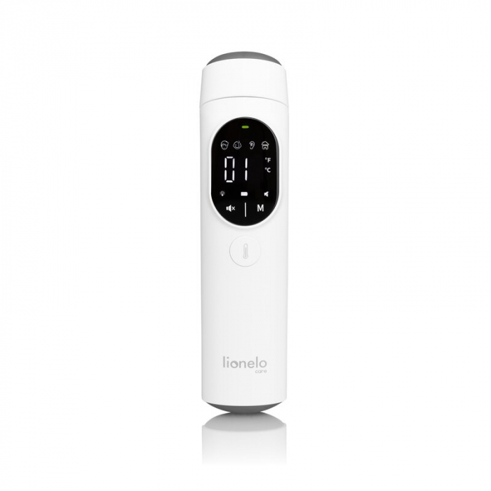 Termometru, Lionelo, FeverScan, Cu infrarosu, Fara contact, Rezultat ultrarapid, Potrivit si pentru alimente, Cu 4 moduri de functionare, Cu indicator LED si alarma sonora, Cu husa de depozitare [3]