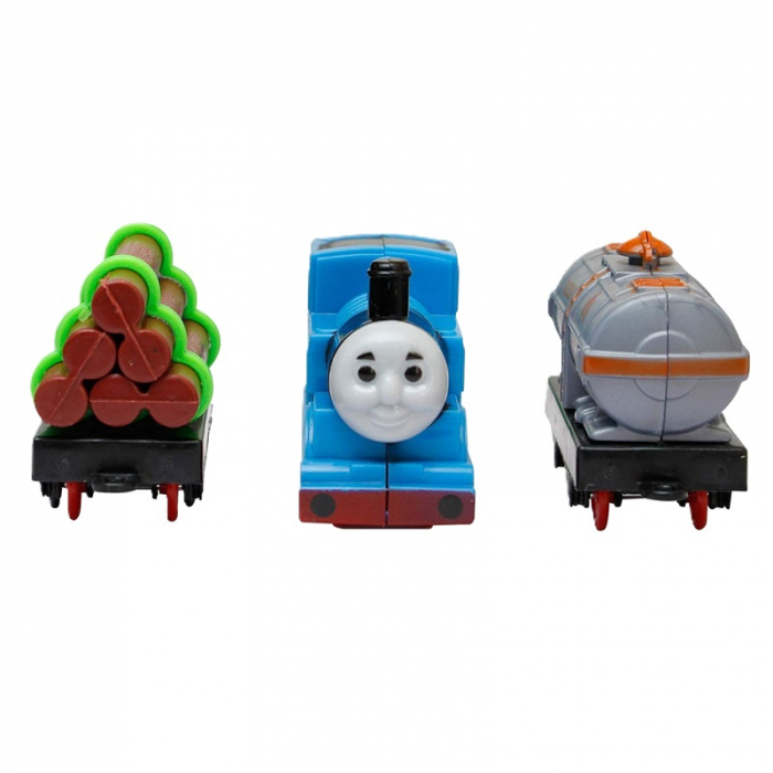 Tren electric Thomas cu 2 vagoane si sina [2]