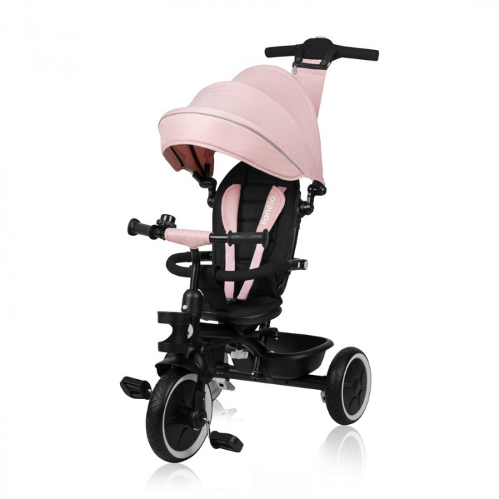 Tricicleta copii, Lionelo, Berry, 2 in 1, Multifunctionala, Suport picioare, Control al directiei, Scaun reversibil, Rotire 360 grade, Functie de roata libera, Utilizare pana la 5 ani, Constructie din [2]