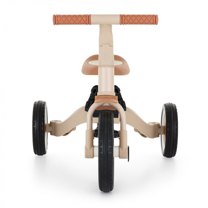 Tricicleta, Petite&Mars, Turbo, 5 in 1, Multifunctionala, Vehicul de impins, Bicicleta cu/fara pedale, Cu maner de ghidaj, Detasabil, Roti din cauciuc, Pana la 25 kg, 1.5-5 ani, Bej [10]