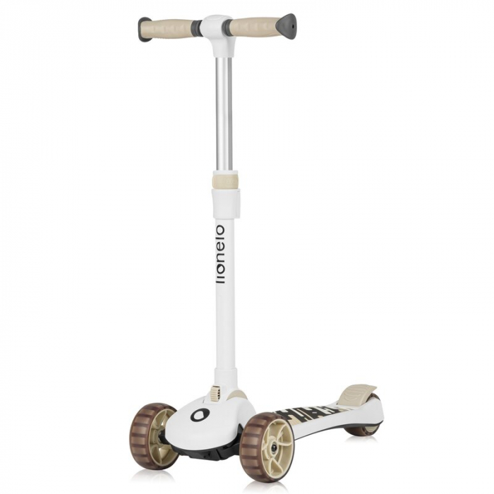 Trotineta, Lionelo, Franky, Multifunctionala, Pliabila, Pana la 50 kg, Bicicleta cu 3 roti si trotineta de echilibru, Ghidon reglabil, Sezut detasabil, Roti cu LED, Conform cu EN71, EN62115, 12 luni+, [4]