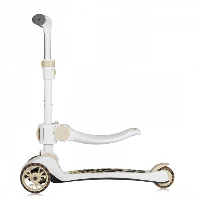 Trotineta, Lionelo, Franky, Multifunctionala, Pliabila, Pana la 50 kg, Bicicleta cu 3 roti si trotineta de echilibru, Ghidon reglabil, Sezut detasabil, Roti cu LED, Conform cu EN71, EN62115, 12 luni+, [13]